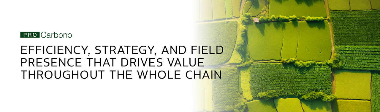 Eficiência, estratégia e presença no campo que gera valor em toda a cadeia.